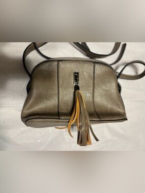 Sam & Hadley Crossbody Bag with Tassel Accent